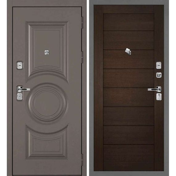 Входная дверь Плаза-177 панель сборная венге