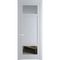 Межкомнатная дверь 1.3.2PM лайт грей остеклённая