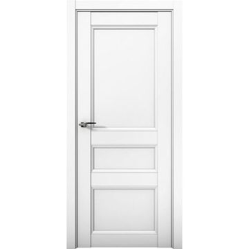 Межкомнатная дверь экошпон Кобальт 27.1 аляска глухая