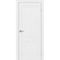 Межкомнатная дверь экошпон Турин 502U.11 белый лёд глухая