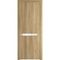 Межкомнатная дверь 1.4N дуб карамель остеклённая