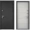 Входная дверь Snegir PRO MP темно-серый букле графит ПВХ бетон известковый S60-L2