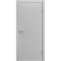 Фото двери Флэт светло-серая эмаль RAL 9016 глухая