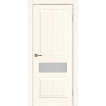 Межкомнатная дверь Тоскана 631.121 ясень светлый со стеклом