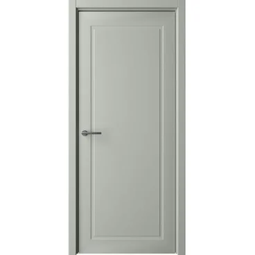 Межкомнатная дверь эмаль СтильНео 1 серая глухая