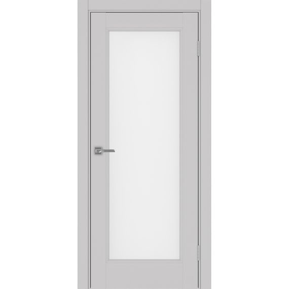 Фото двери Турин Neo 501.2 в цвете пепельный со стеклом