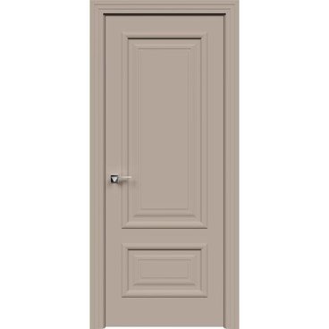 Межкомнатная дверь эмаль Прованс 2 капучино глухая