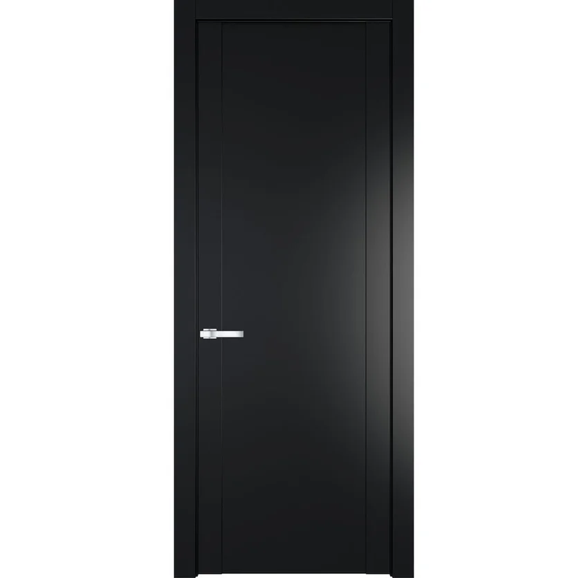 Фото межкомнатная дверь эмаль Profil Doors 1.1P блэк глухая