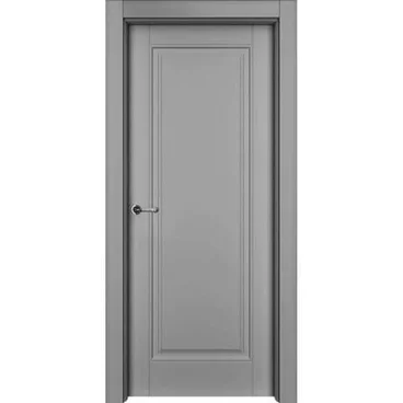 Звукоизоляционная дверь Оксфорд серая эмаль 42 дб