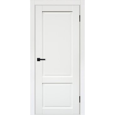 Межкомнатная дверь эмалит Классик 2 белый глухая