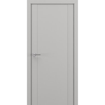 Межкомнатная дверь Porta V 10 серая Shellac Grey глухая