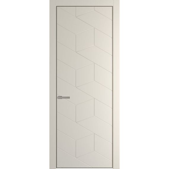 Межкомнатная дверь 9PA кремовая магнолия глухая