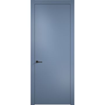 Межкомнатная дверь эмаль Дверцов Мона RAL 5040 глухая