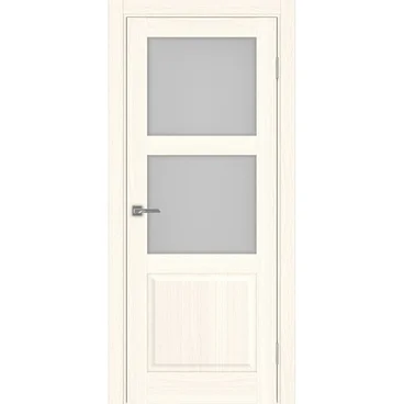 Межкомнатная дверь Тоскана 630.221 ясень светлый со стеклом