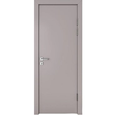 Звукоизоляционная дверь DG-600 ПЭТ серый агат 42 дб AL кромка авто порог