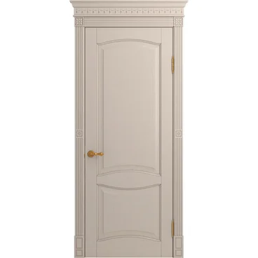 Межкомнатная дверь массив дуба Viporte Классика 2 прованс глухая