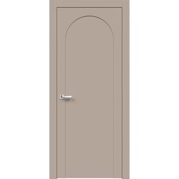 Межкомнатная дверь эмаль Венеция капучино глухая
