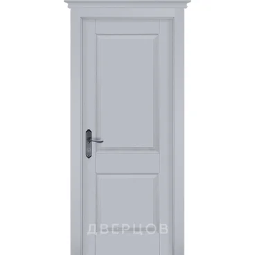 Межкомнатная дверь массив ольхи ОКА Элегия грей глухая