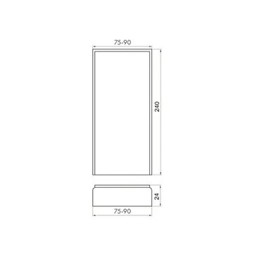 Подпятник массив ольхи ОКА