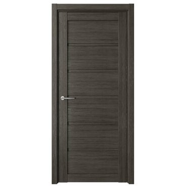 Межкомнатная дверь Вена эко-шпон серый кедр глухая