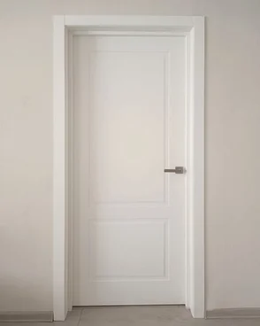 Межкомнатная дверь эмаль Капри 2 белая глухая