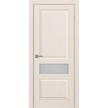 Межкомнатная дверь Тоскана 631.121 ясень перламутровый со стеклом