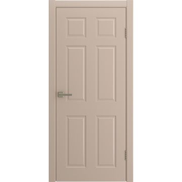 Межкомнатная дверь Дуэт латте эмаль глухая