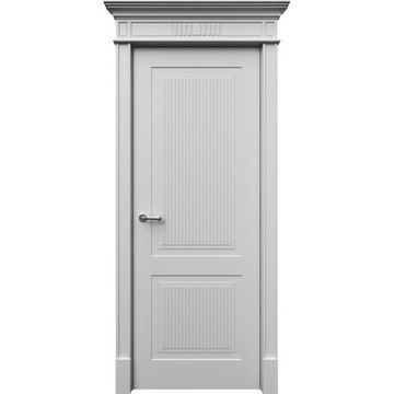 Межкомнатная дверь эмаль Рим 2 белая глухая