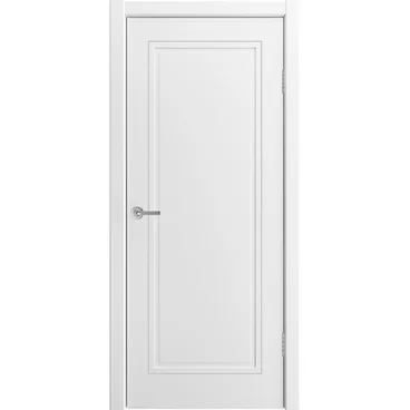 Межкомнатная дверь эмаль Урбан 1 белая глухая