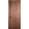 Межкомнатная дверь массив дуба Легно 6 дуб морёный глухая