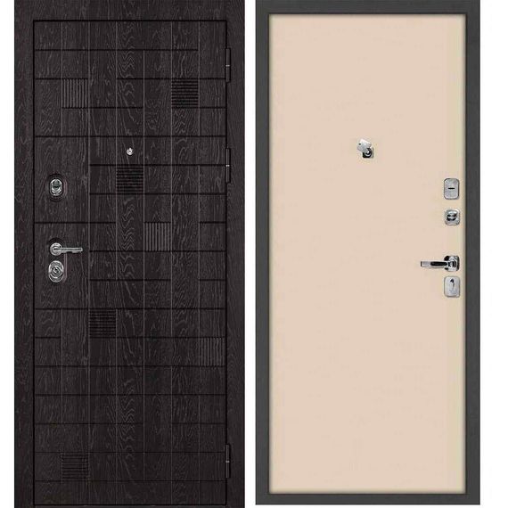 Входная дверь Нона-36 панель гладкая бежевая