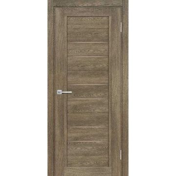 Межкомнатная дверь экошпон Мариам Техно-806 бруно стекло сатинат бронза