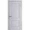 Межкомнатная дверь экошпон ДП-78 silver gray глухая