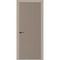 Межкомнатная дверь эмаль Ofram Линнея 1 капучино глухая