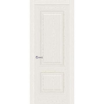 Межкомнатная дверь шпонированная Ситидорс Элеганс 1 белый ясень глухая