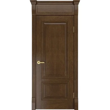 Межкомнатная дверь шпон Лондон дуб виски глухая