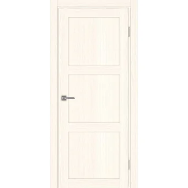 Межкомнатная дверь экошпон 530.111 ясень светлый глухая