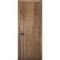 Межкомнатная дверь Плутоний 10 орех пекан глухая