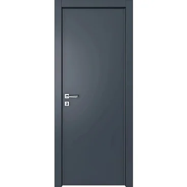 Звукоизоляционная дверь DG-600 ПЭТ графит 42 дб AL кромка авто порог