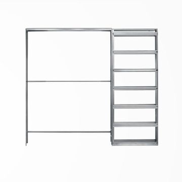 Дверная одностворчатая кассета для раздвижных дверей реечная под гипсокартон JAP Profikit SDK Standart под комплект обрамления