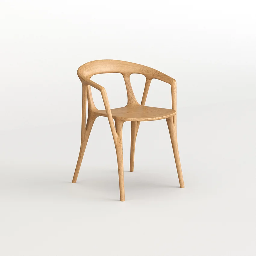 Стул Седиа из массива дуба покрытие бесцветное масло