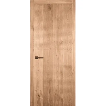 Межкомнатная дверь массив дуба Легно 11 дуб натуральный глухая