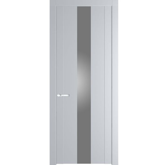 Межкомнатная дверь 1.9P лайт грей остеклённая