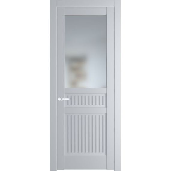 Межкомнатная дверь эмаль Profil Doors 2.3.2PM лайт грей остеклённая