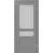 Межкомнатная дверь Тоскана 631.221 серый со стеклом