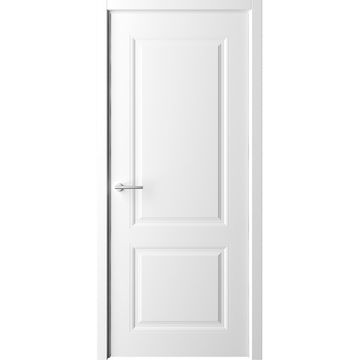Межкомнатная дверь эмаль Albero Стиль 1 белая глухая