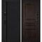 Входная дверь Галактика-173 панель фрезерованная PR-150 дуб морёный