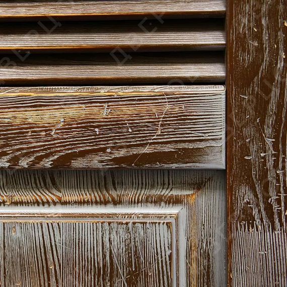 Межкомнатная дверь массив сосны Лофт Генуя RAL 8007 глухая