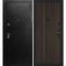 Входная дверь С-1 титан чёрный панель гладкая эвкалипт африканский
