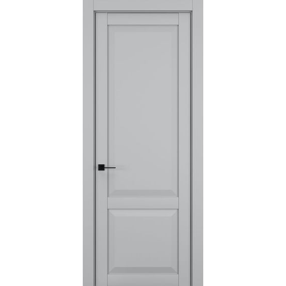 Фото межкомнатной двери керамик NC 3 шеллак серый глухая